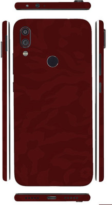 Vcare GadGets Redmi Note 7 7 Pro Back Sides Mobile Skin(Red)