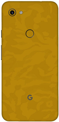 Vcare GadGets Google Pixel 3 A XL Mobile Skin(Yellow)