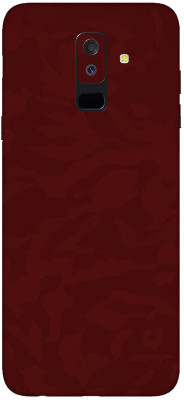 Vcare GadGets Samsung Galaxy A6 Plus Mobile Skin(Red)