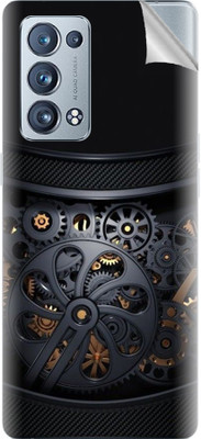 Snooky Oppo Reno6 Pro 5G (Snapdragon) Mobile Skin(Black)