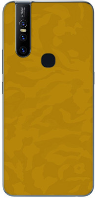 Vcare GadGets Vivo V15 Mobile Skin(Yellow)