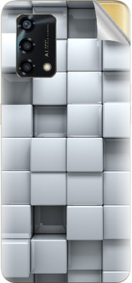 Snooky Oppo F19s Mobile Skin(Grey)