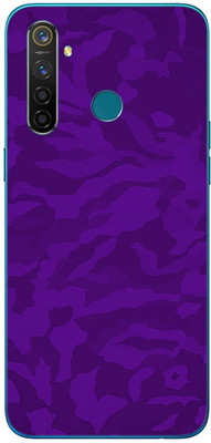 Vcare GadGets Realme 5 Pro Mobile Skin(Purple)