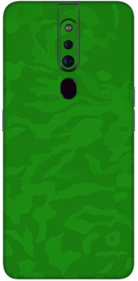 Vcare GadGets Oppo F11 Pro Mobile Skin(Light Green)