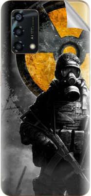 Snooky Oppo F19s Mobile Skin(Grey)