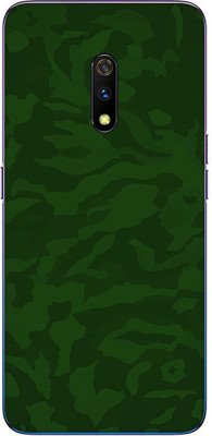 Vcare GadGets Realme X Mobile Skin(Green)