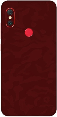 Vcare GadGets Mi Redmi Note 6 Pro Mobile Skin(Red)