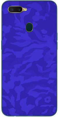 Vcare GadGets Oppo A7 Mobile Skin(Light Blue)