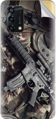 Snooky Oppo F19s Mobile Skin(Grey)