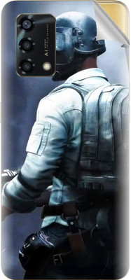 tiddler Oppo F19s Mobile Skin(Black)