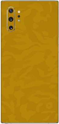 Vcare GadGets Samsung Galaxy Note 10 Plus Mobile Skin(Yellow)