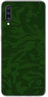 Vcare GadGets Samsung Galaxy A70 Mobile Skin(Green)