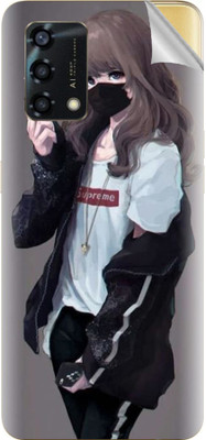 Snooky Oppo F19s Mobile Skin(Grey)