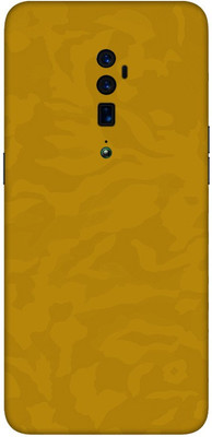 Vcare GadGets Oppo Reno 10x Zoom Mobile Skin(Yellow)