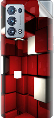Snooky Oppo Reno6 Pro 5G (Snapdragon) Mobile Skin(Red)
