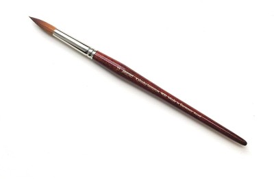 BRuSTRO Kolinsky Imitation Watercolour Round Brush Size 12(Brown)