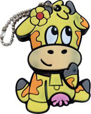 PANKREETI PDT117 Dog Cartoon Designer 32 GB Pen Drive Compatible with Netbook, Gaming Console, Desktop Computer, Television, Laptop USB 2.0 Rubber Case(Multicolor)