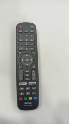Akshita Compatible For HTR-A10EG LCD LED TV Remote Control With Netflix & Youtube Button ( Chake Image With Old Remote ) HAIER Remote Controller(Black)