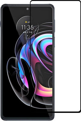 Newlike Edge To Edge Tempered Glass for Motorola Moto Edge 20 Fusion Full Coverage,Anti Scratch Free Anti Finger Print(Pack of 1)