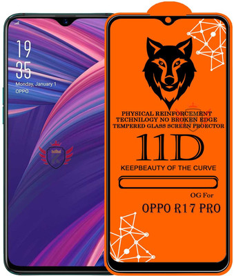KING COVERS Edge To Edge Tempered Glass for OPPO-R17 PRO(Pack of 1)