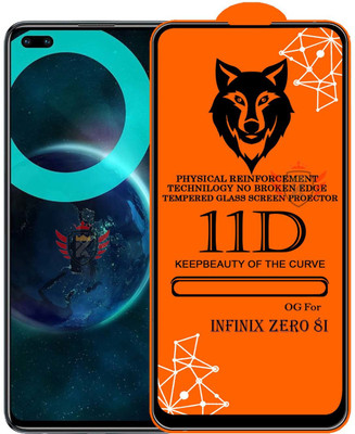 KING COVERS Edge To Edge Tempered Glass for INFINIX ZERO-8i(Pack of 1)