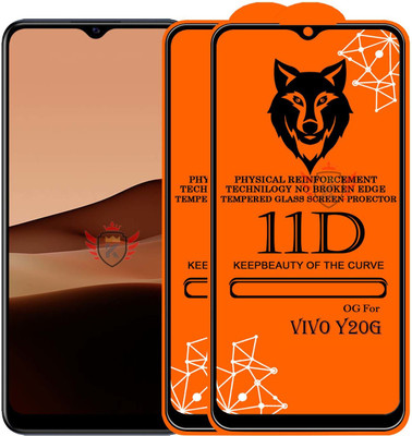 KING COVERS Tempered Glass Guard for VIVO-Y20G(Pack of 2)