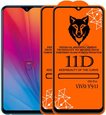KING COVERS Tempered Glass Guard for VIVO-Y91i(Pack of 2)