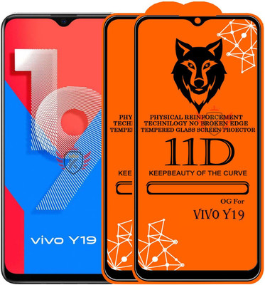KING COVERS Tempered Glass Guard for VIVO-Y19(Pack of 2)