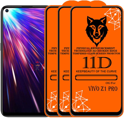 KING COVERS Edge To Edge Tempered Glass for VIVO-Z1 PRO(Pack of 3)