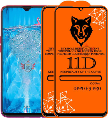 KING COVERS Tempered Glass Guard for OPPO F9 Pro(Pack of 2)