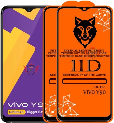 KING COVERS Tempered Glass Guard for VIVO-Y90(Pack of 2)