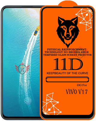 KING COVERS Edge To Edge Tempered Glass for VIVO-V17(Pack of 1)