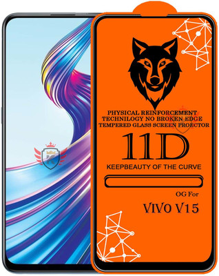 KING COVERS Edge To Edge Tempered Glass for VIVO-V15(Pack of 1)