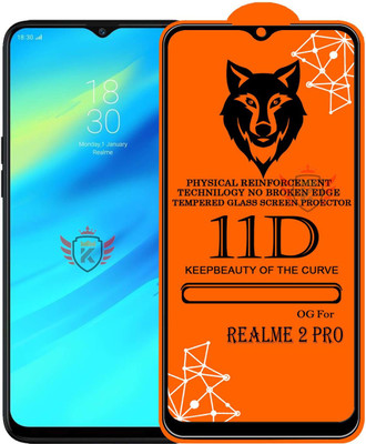 R-TECH Edge To Edge Tempered Glass for Realme 2 Pro(Pack of 1)