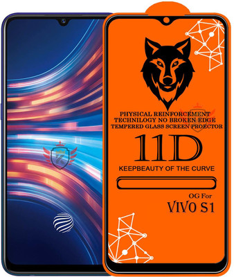 KING COVERS Edge To Edge Tempered Glass for VIVO-S1(Pack of 1)