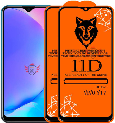 KING COVERS Tempered Glass Guard for VIVO-Y17(Pack of 2)