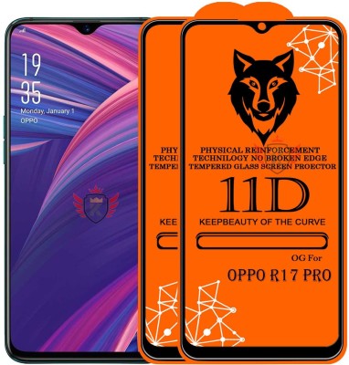 KING COVERS Tempered Glass Guard for OPPO-R17 PRO(Pack of 2)