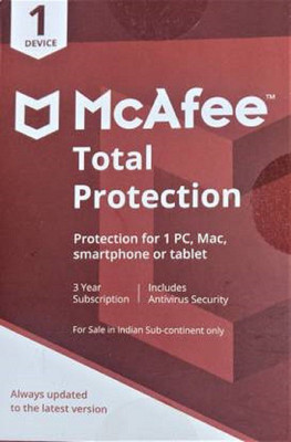 McAfee Total Security 1 User 3 Years(Voucher)