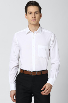 PETER ENGLAND Men Solid Formal White Shirt