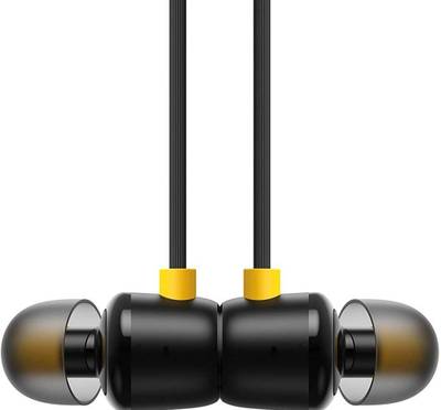 jack klein jack klein Wired in-Ear Earphone with Microphone, 8.5mm Powerful Drivers, Sound Isolation and in-line Controls(Black)