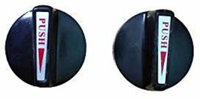 KITCHKARE Gas Stove Knob (Set of 10 Pieces) - Steel Gas Stove Knob Screw Type DF Appliance Knob