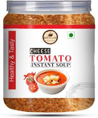 Brew Lab Instant Cheese Tomato Soup | Premix For Home Use | No added Preservative | Vending Machine Usable | 12-14 Servings(250 g)