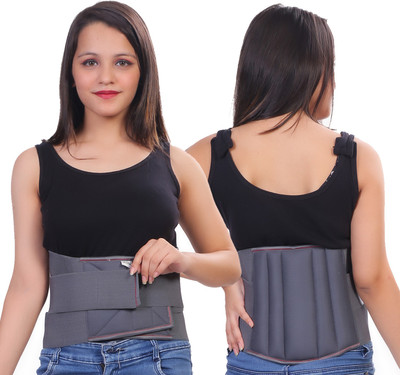 WAFCO Lumbo Sacral Belt Relief Low Back Pain Syndrome Back / Lumbar Support(Grey)