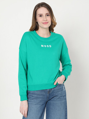 VERO MODA Full Sleeve Printed Women Sweatshirt