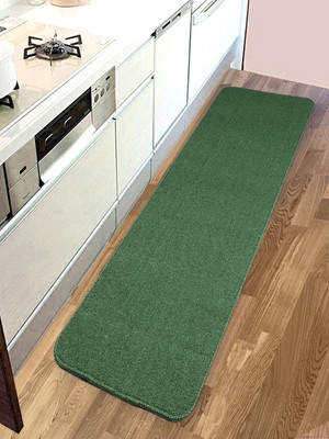 Saral Home Green 120 cm Table Runner(Polyester)
