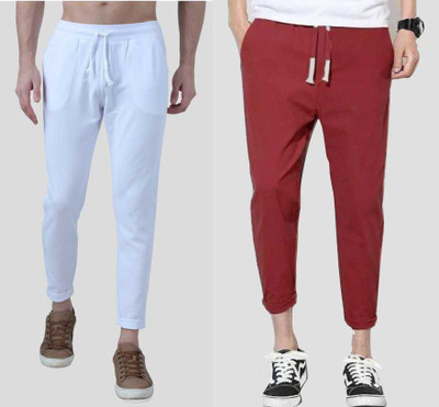 Purser Solid Men Multicolor Track Pants