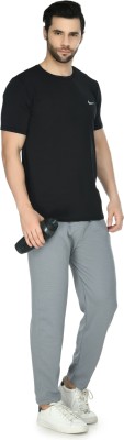 GLADLY Solid Men Grey Track Pants