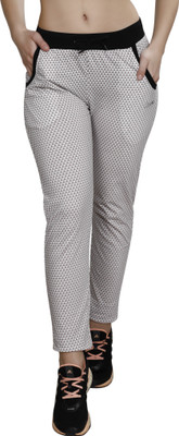NAVRO Self Design Women Grey Track Pants