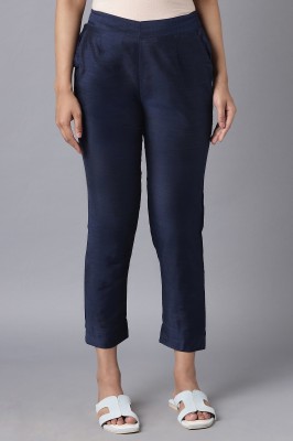 ELLEVEN Regular Fit Women Blue Trousers