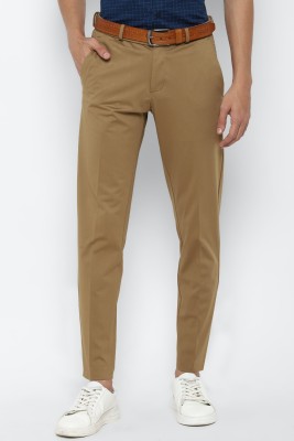 Allen Solly Slim Fit Men Khaki Trousers